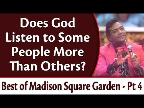 Rev. Ike Remastered! From Madison Square Garden | Does God Listen to Some People More Than Others?