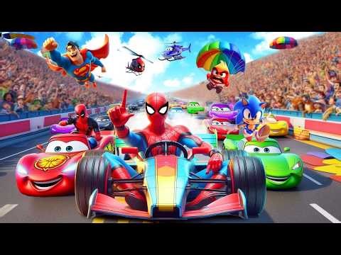 GTA 5 | Crazy Ragdoll - Spiderman On Rainbow Bridge With Minions (Funny Fails Compilations) 2