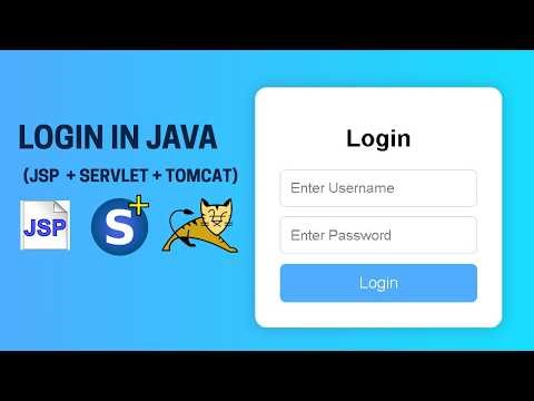 How to Create Simple Login Page in Java (Jsp + Servlet + Tomcat)