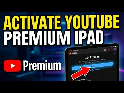 How to activate YouTube Premium on iPad - Step by Step