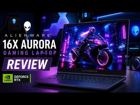 Alienware 16X Aurora Gaming Laptop Review | Best Gaming Laptop 2026!