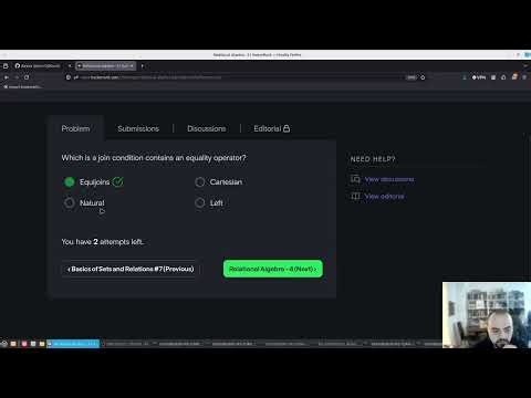 Databases and Relational Algebra | HackerRank