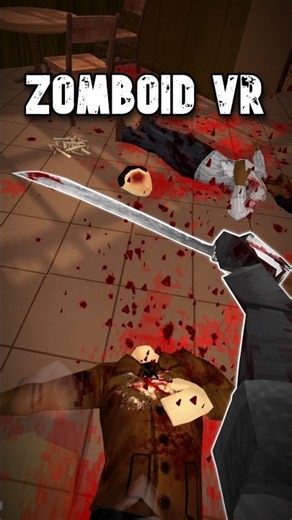 Zomboid VR is BRUTAL #projectzomboid #vr #zomboid #npc