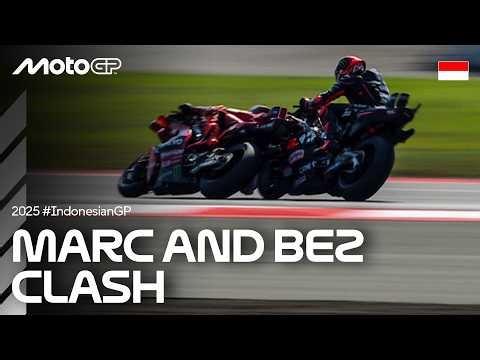 Marc Marquez and Marco Bezzecchi's Mandalika incident 💥