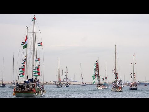 Gaza : Israël intercepte plus de 20 navires de la flottille Global Sumud dans les eaux...