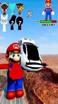 ¡SPRUNKIS VS MARIO! 🍄 ¿QUIÉN GANARÁ 👅 #shorts