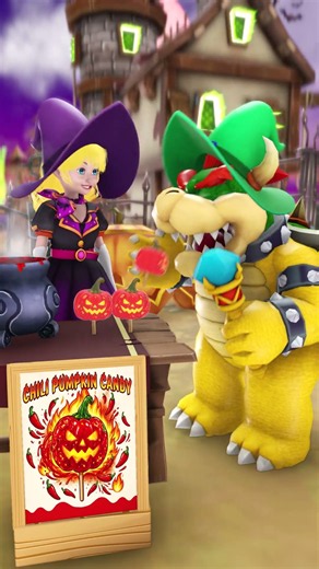 Mario dark pumpkin candy 😂😂 Animation Meme #funny #mario