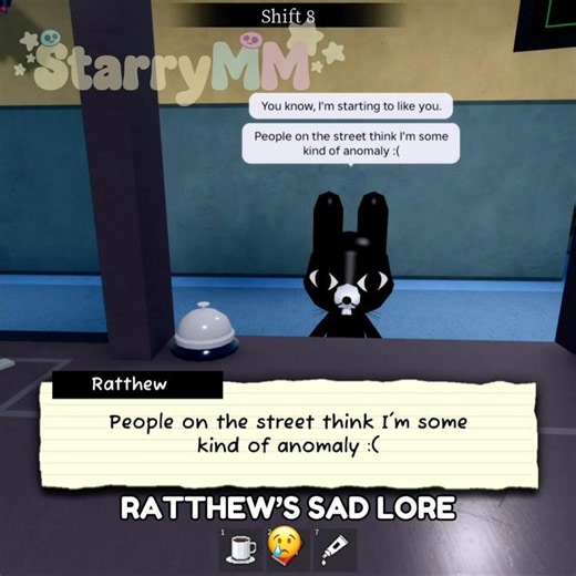 RATTHEW'S SAD LORE IN ANIMAL HOSPITAL #roblox #update #animalhospital