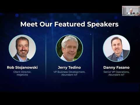 Optimizing Energy Management and Building Automation | Mejeticks and Abundant IoT Webinar