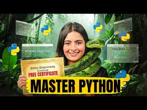 Complete Python Course 2026 | Beginner To Advance | Free Certificate