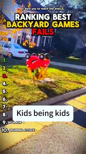 Ranking the FUNNIEST Backyard Game Fails 😂