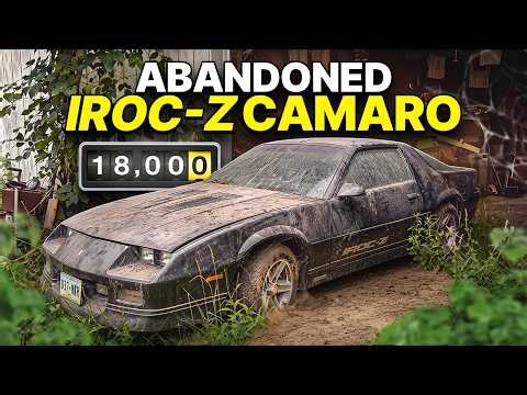 Restoring an ABANDONED 18,000 Original Mile IROC-Z Camaro After 30 YEARS!