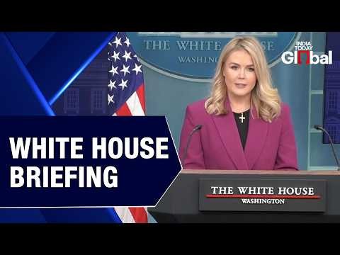 WATCH LIVE: White House Press Briefing with Karoline Leavitt