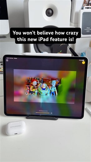 New iPad image Feature is Wild!