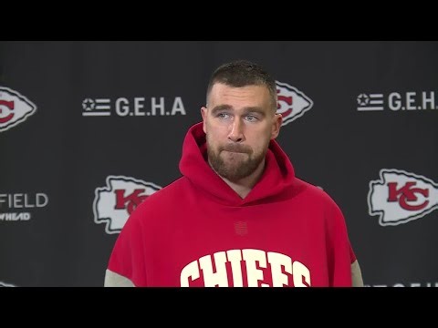 Travis Kelce speaks to reporters about his future, 2025 season after loss to Denver