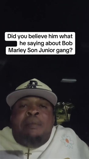 Did you believe him what he saying about Bob Marley Son Junior gang? #BobMarley #Juniorgang #vybzkartel