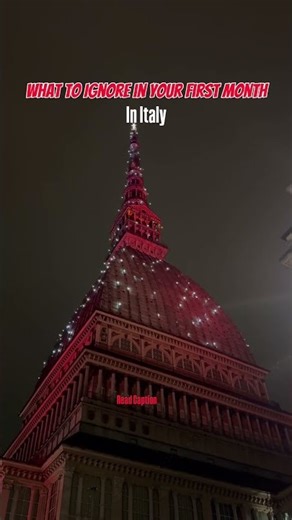 What to Ignore in Your First Month in Italy! #mondoamore #italylove #shorts #youtubeshorts
