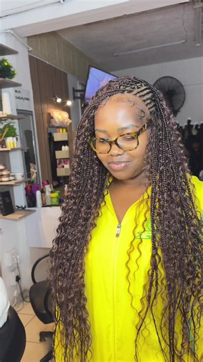 Tribal Straight-Back Braids Hairstyle Inspiration