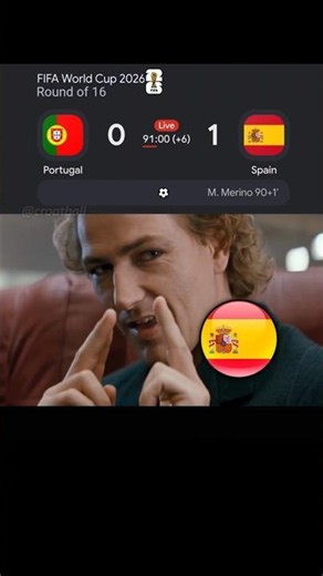 Portugal 0 1 Spain | Highlights