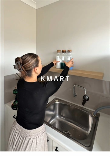 Stylish Kmart Laundry Shelf for Affordable Organization