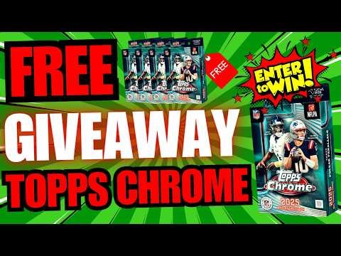 Topps Chrome Football Hanger vs Value Box Battle + INSANE TOPPS CHROME FOOTBALL GIVEAWAY!