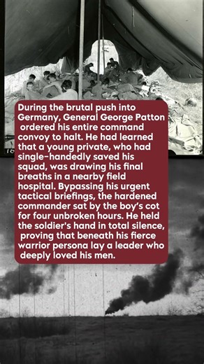 General Patton's Secret 4 Hour Meeting With A Dying Frontline Soldier 🪖🎖️| WW2 Tactics