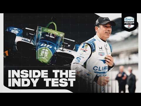 Behind the Scenes | Helio Castroneves at Indy 500 Open Test | INDYCAR
