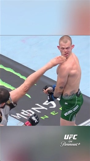 Watching the knockdown replay 🤩 #UFC330