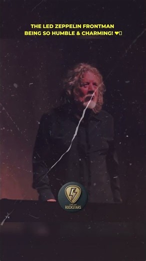 Robert Plant Proves Why Hes The Most Humble Rocker! 🎙️ #LedZeppelin #RobertPlant
