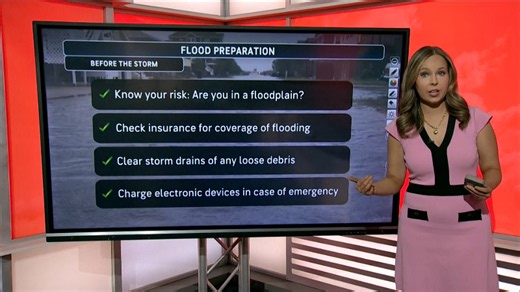 Flood preparation and response tips to follow