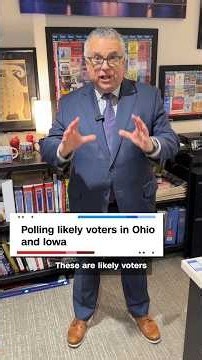 Polling likely voters in Ohio and Iowa