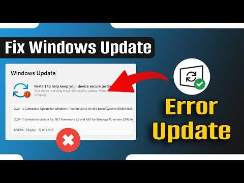 Cara Mengatasi Error Update Windows di Windows 10/11