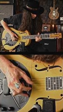 Back Porch Blues Fingerpicking on National Resonator #guitar #guitarist #acoustic