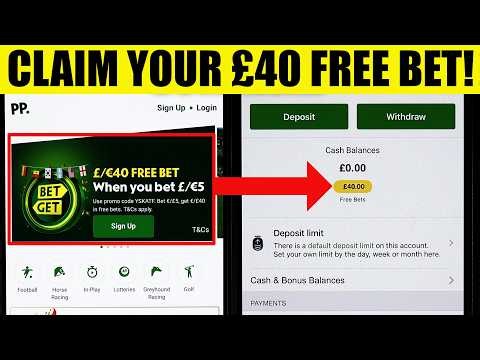 How to Claim Paddy Power £40 Free Bet (Full Step-by-Step Tutorial)