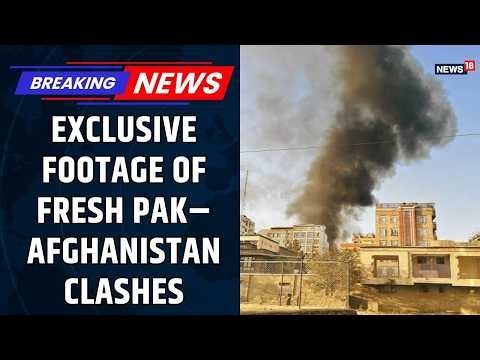 EXCLUSIVE FOOTAGE: Fresh Clashes Between Pakistan Forces and Afghan Taliban | Pakistan-Afghanistan