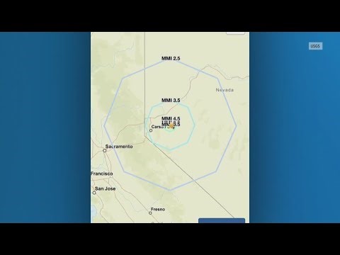Nevada magnitude 5.7 earthquake felt by many across Sacramento area