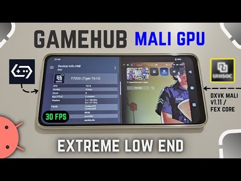 Gamehub v5.3.5 Emulator on Low End Mali GPU - Best Settings & TEST!