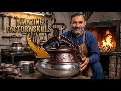 From Raw Metal to Masterpiece | How Afghan Workers Make Famous Pressure Cookers