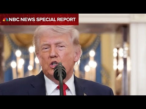 Special Report: President Trump delivers update on war with Iran