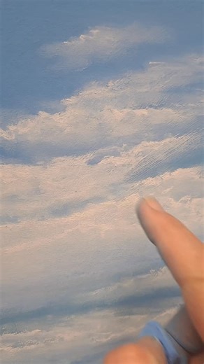 Julie Silvester Art on Instagram: "A bit like finger painting 😁"