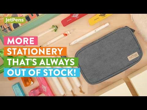 More Stationery We Can’t Keep in Stock! | Glass Pens, Multi-Year Journals, and More! ✨