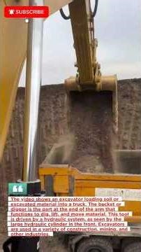 Loading process using an excavator#viralvideo #shorts