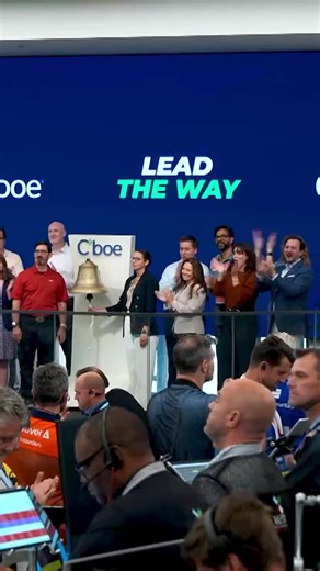 Cboe Lead the Way Program Bell Ringing | Cboe Global Markets