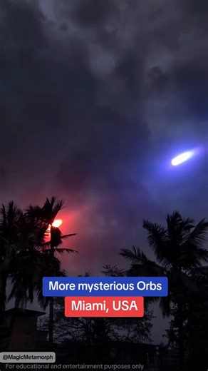 🛸 Live Footage of Unexplainable Orbs – Could It Be a UFO? 👀