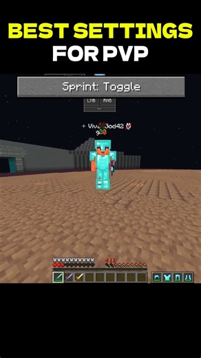 best settings for pvp #minecraft #lifeisbutadream #pvp tips