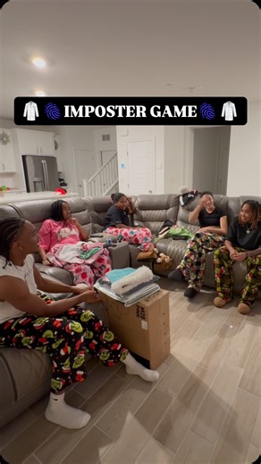 💔Too$aucy💔 on Instagram: "The Imposter Game🫆🕵🏽‍♂️ #partygames #familygathering #christmasparty #Christmas #christmasparty #christmas #partygames #games #fyp #holidays #challenge #mystery #imposter #csi"