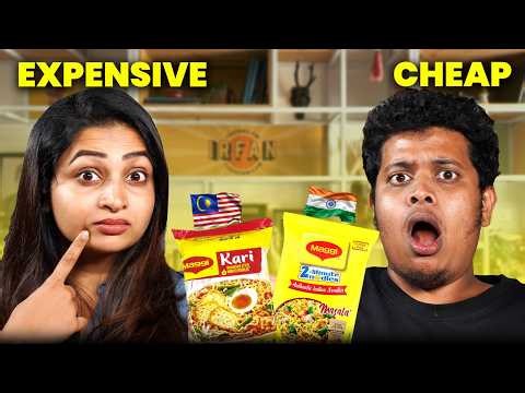 5 ₹ VS 140₹ 😱Onion Rings Comparison with Nakshathra - Irfan’s View