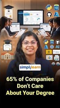 Degree vs Skills in 2026 | Do Companies Really Care About Your Degree? #Shorts | #Simplilearn