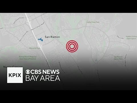 New swarm of earthquakes hits San Ramon, including a 4.2 magnitude shaker