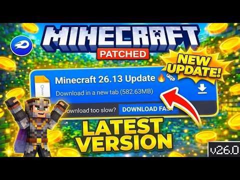 Minecraft PE 1.26.13 Patch Update | New Features & Gameplay (Gameplay Walkthrough)